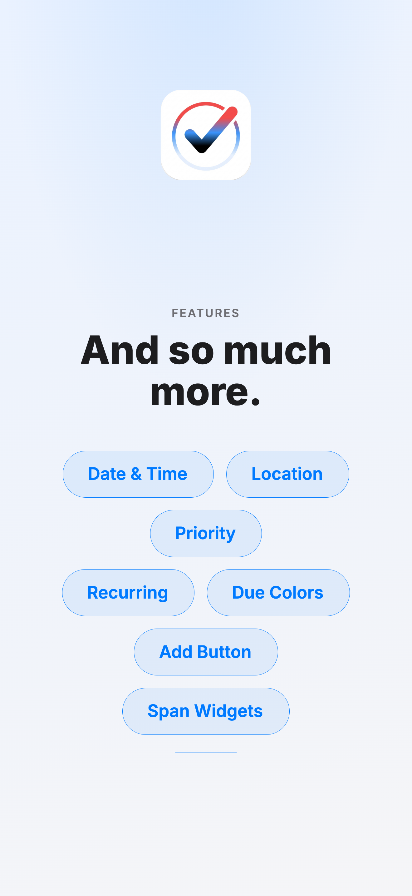 More features